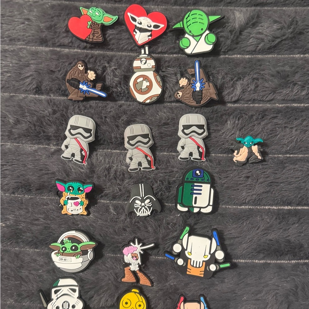 Star Wars Character Shoe Charms Set